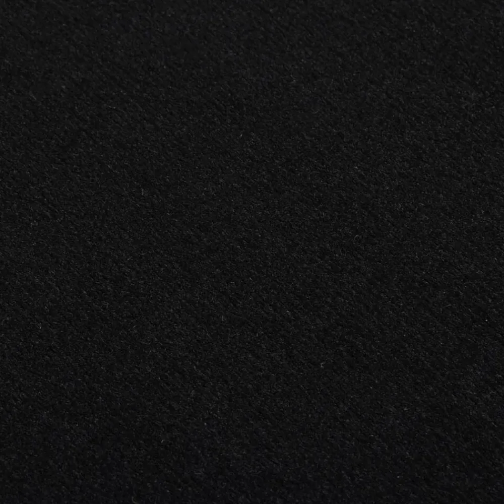 vidaXL Alfombra de pasillo BCF con estampado 60x200 cm Negro Online