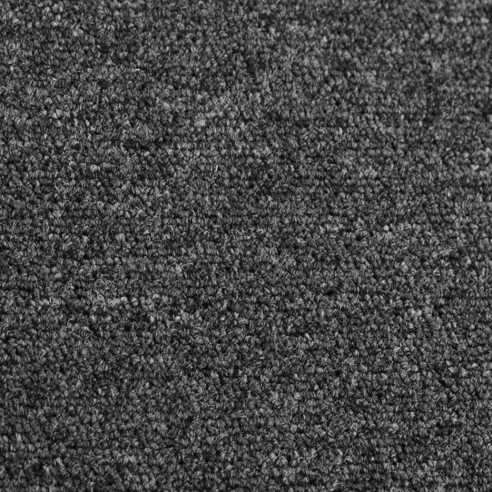 vidaXL Decoración-Alfombra de pasillo gris 50x100 cm