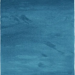 vidaXL Alfombra de pelo corto OVIEDO turquesa 120x120 cm Tuquesa Outlet