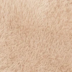 vidaXL Alfombra de pelo largo NAVARRA 60x100 cm poliéster Beige Clearance