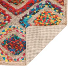 vidaXL Alfombra lavable 80x150 cm Multicolor