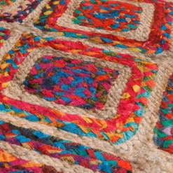 vidaXL Alfombra lavable 80x150 cm Multicolor