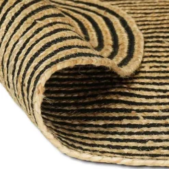 vidaXL Decoración-Alfombra 100 x 152 cm yute
