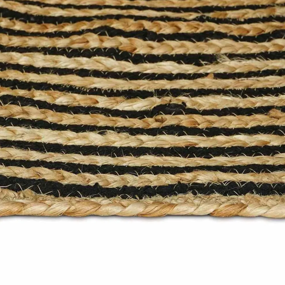vidaXL Decoración-Alfombra 100 x 152 cm yute