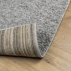 vidaXL Alfombra peluda de pelo largo moderna PAMPLONA 80x250 cm Gris