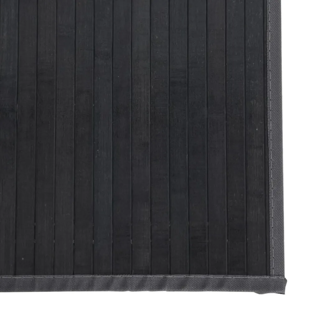 vidaXL Alfombra rectangular bambú 60x100 cm Gris Hot