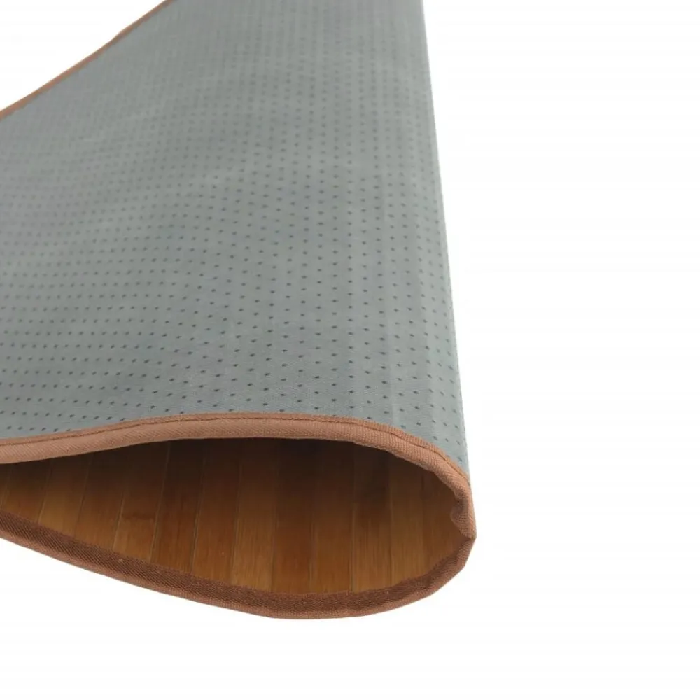 vidaXL Alfombra redonda bambú color 60 cm Natural Hot