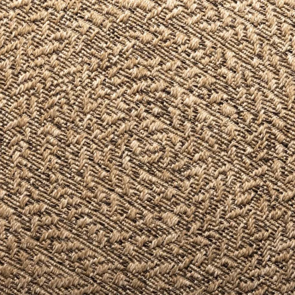 vidaXL Decoración-Alfombra ZIZUR apariencia de yute interior y exterior 90 cm