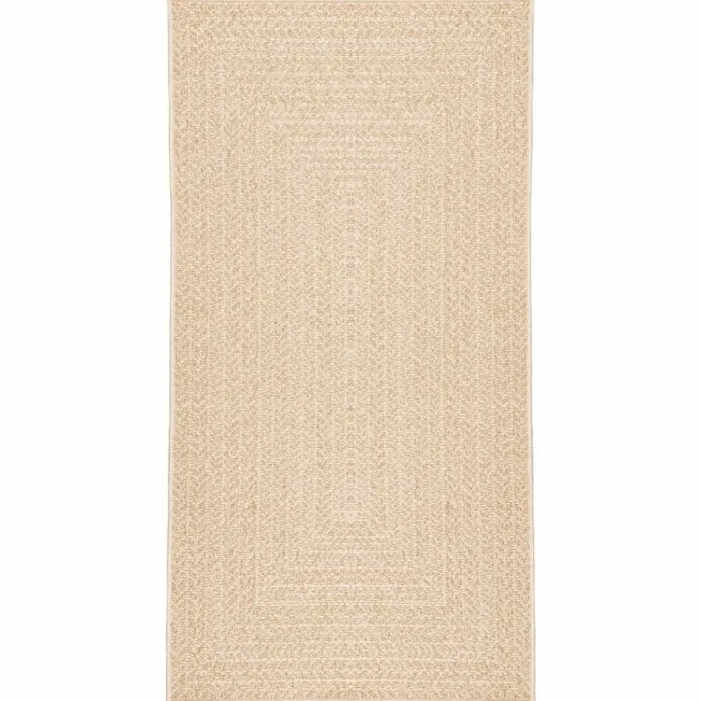 vidaXL Decoración-Alfombra ZIZUR apariencia yute interior exterior 60x110cm
