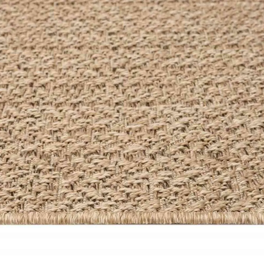 vidaXL Decoración-Alfombra ZIZUR apariencia de yute interior y exterior 80x250 cm