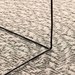 vidaXL Decoración-Alfombra ZIZUR apariencia yute interior exterior 60x110cm
