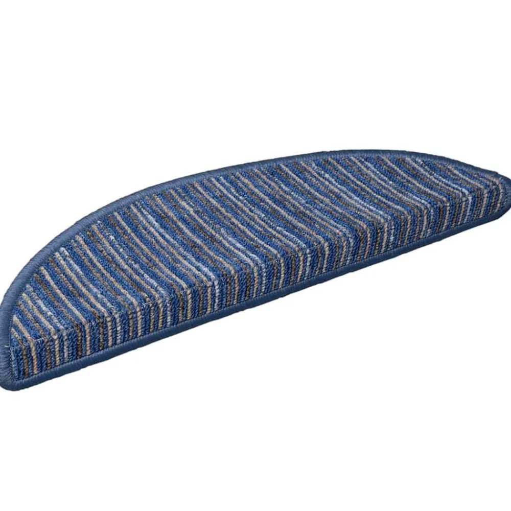 vidaXL Productos Del Hogar-Alfombras autoadhesivas para escaleras 15 pcs