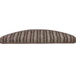 vidaXL Alfombras autoadhesivas para escaleras 15 pcs Marrón Marrón Online