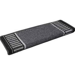vidaXL Productos Del Hogar-Alfombras autoadhesivas para escaleras 15 pcs