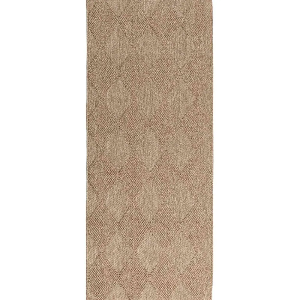 vidaXL Decoración-Alfombras de área AGIRA Natural 150 x 80 cm Poliéster