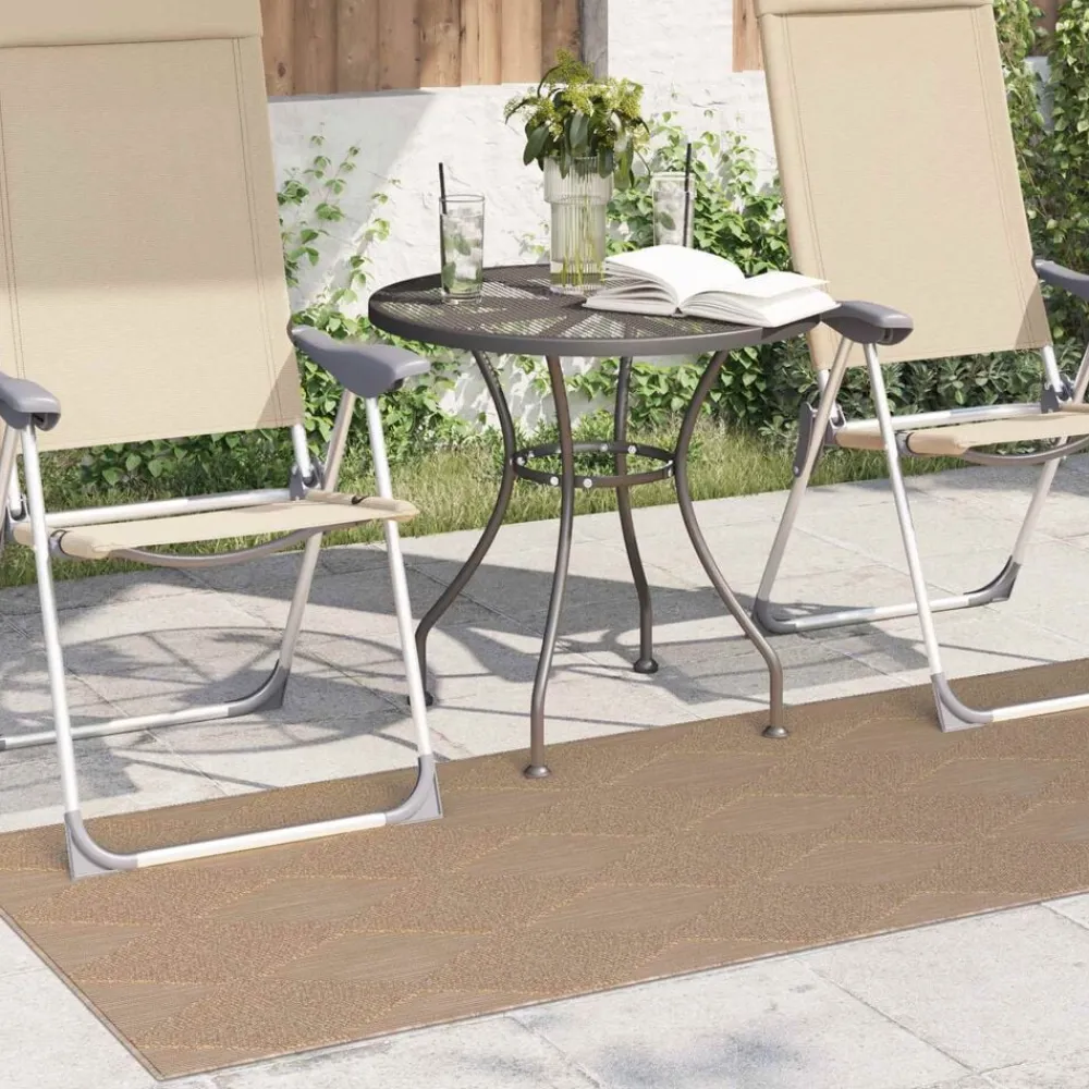 vidaXL Decoración-Alfombras de área AGIRA Natural 150 x 80 cm Poliéster