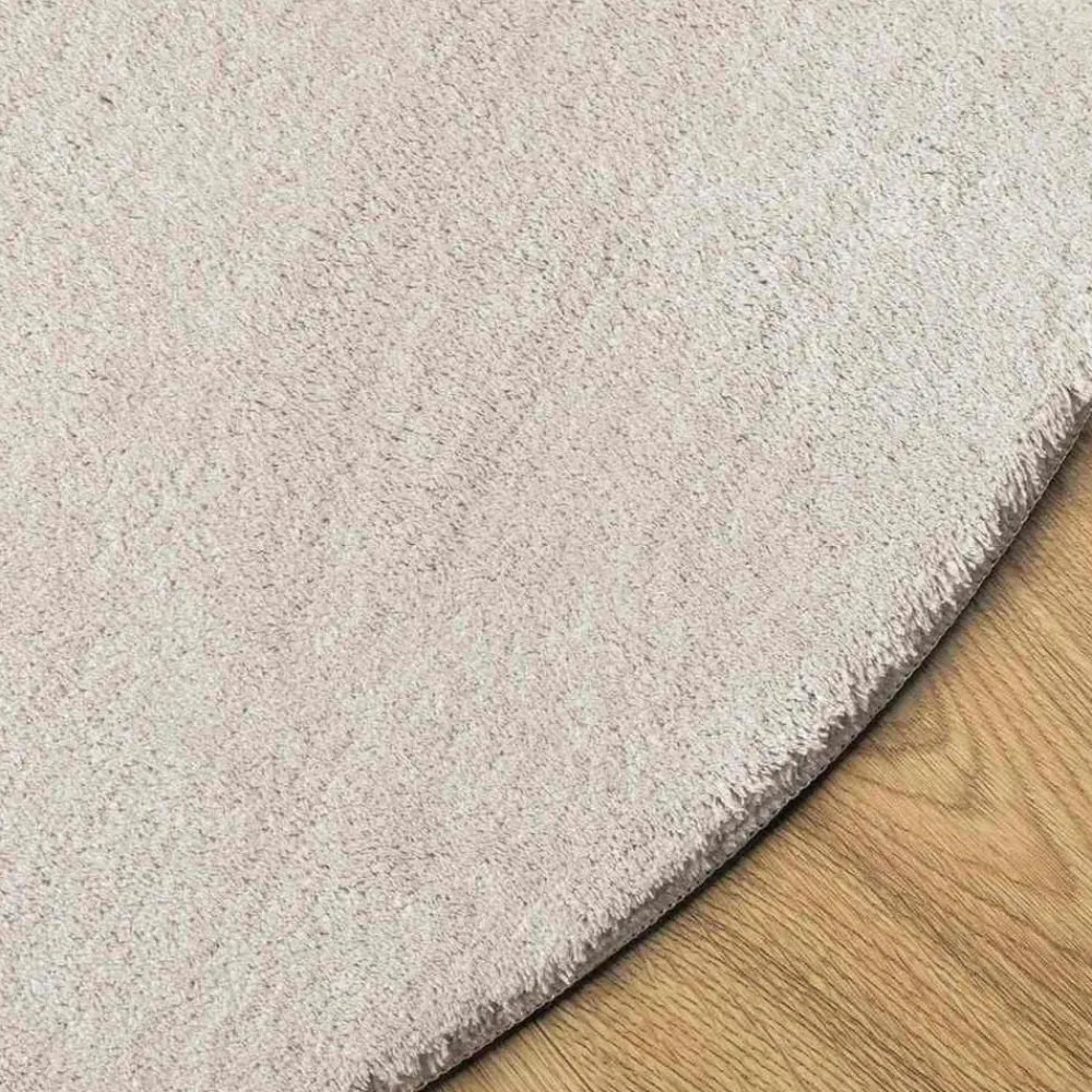 vidaXL Alfombras de área HUARTE 80 x 150 cm 100% Poliéster Arena Clearance