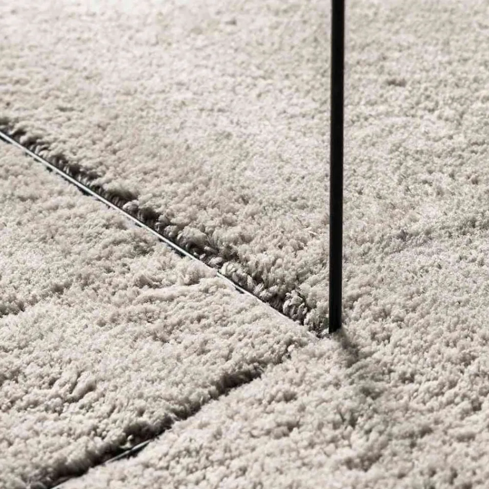 vidaXL Alfombras de área HUARTE 80 x 150 cm 100% Poliéster Arena Clearance