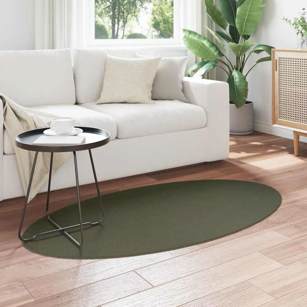 vidaXL Alfombras de área HUARTE 80 x 150 cm Verde bosque Sale