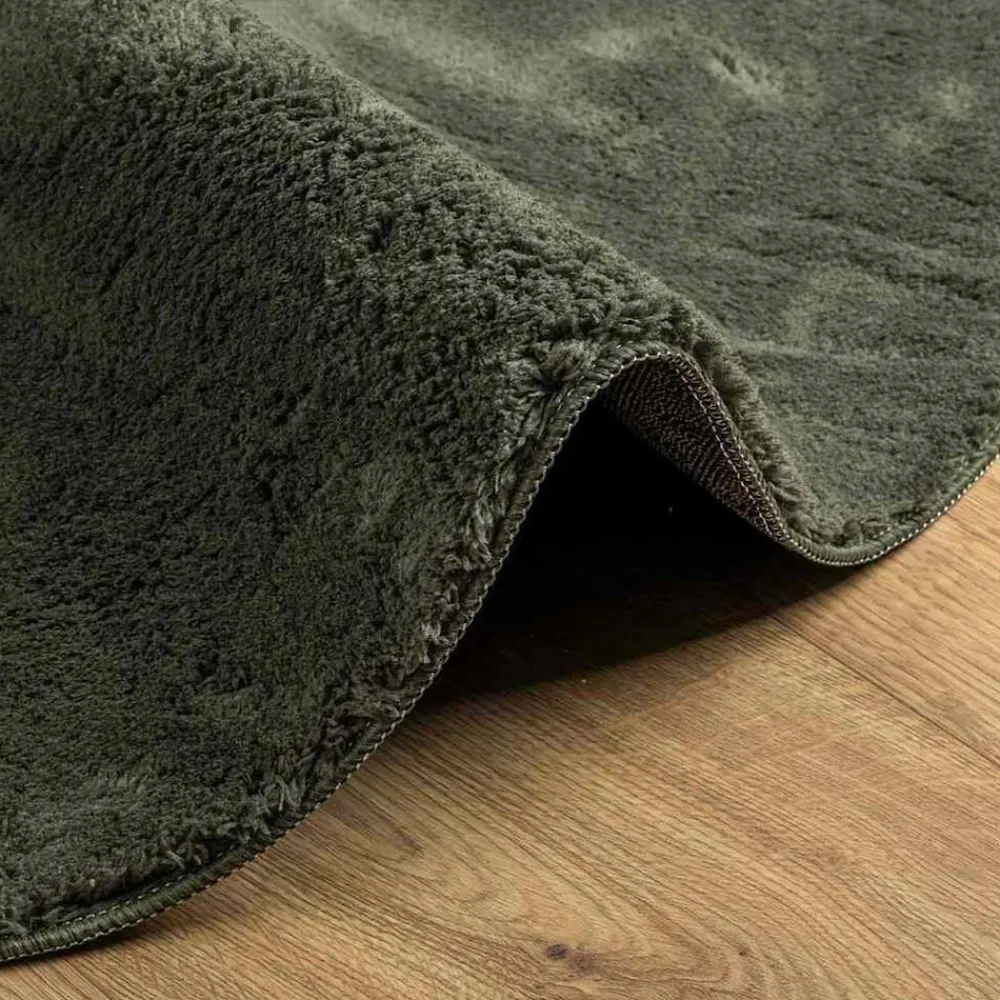vidaXL Alfombras de área HUARTE 80 x 150 cm Verde bosque Sale