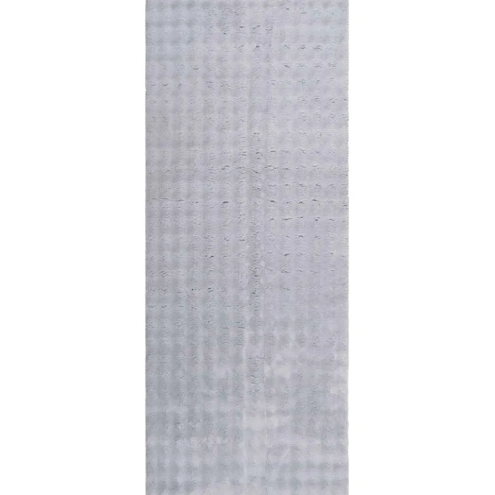 vidaXL Alfombras de área Rectangular SIROLO 150 x 80 cm Poliéster Gris Sale