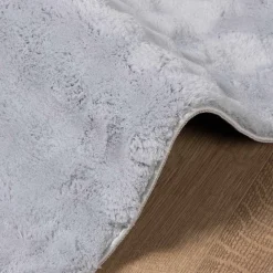 vidaXL Alfombras de área Rectangular SIROLO 150 x 80 cm Poliéster Gris Sale