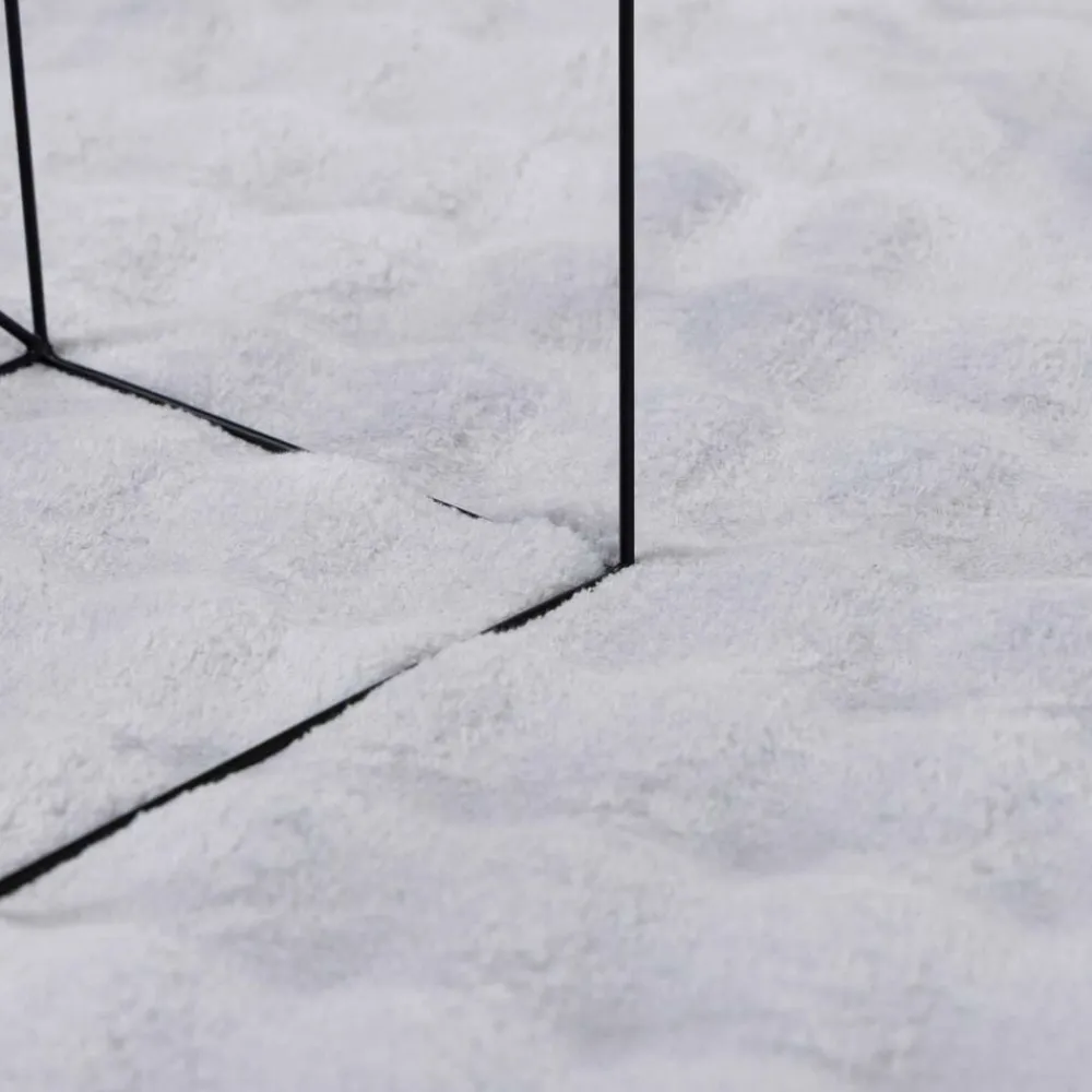 vidaXL Alfombras de área Rectangular SIROLO 150 x 80 cm Poliéster Gris Sale