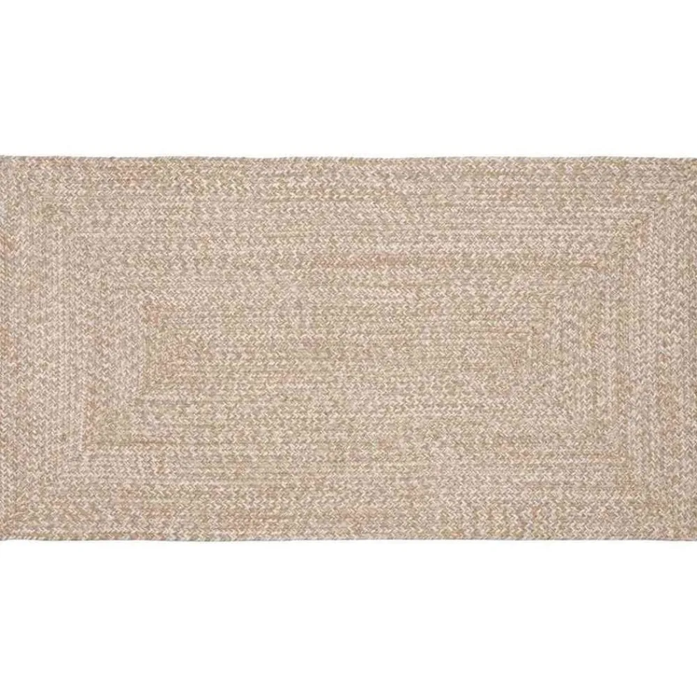 vidaXL Decoración-Alfombras de área Rectangular 60 x 110 cm yute