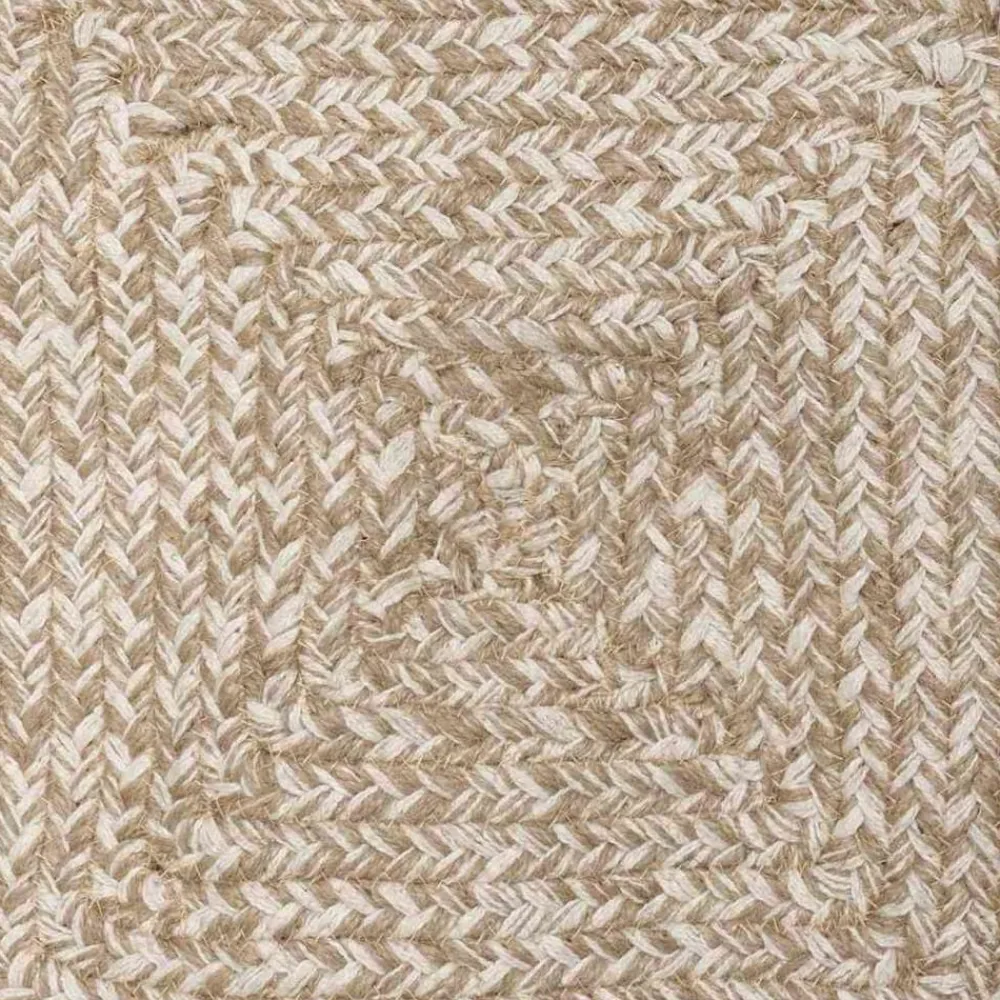 vidaXL Decoración-Alfombras de área Rectangular 60 x 110 cm yute