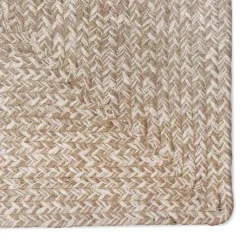 vidaXL Decoración-Alfombras de área Rectangular 60 x 110 cm yute