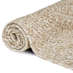 vidaXL Alfombras de área Rectangular Natural y 60 x 110 cm yute Hot