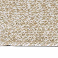vidaXL Alfombras de área Rectangular Natural y 60 x 110 cm yute Hot