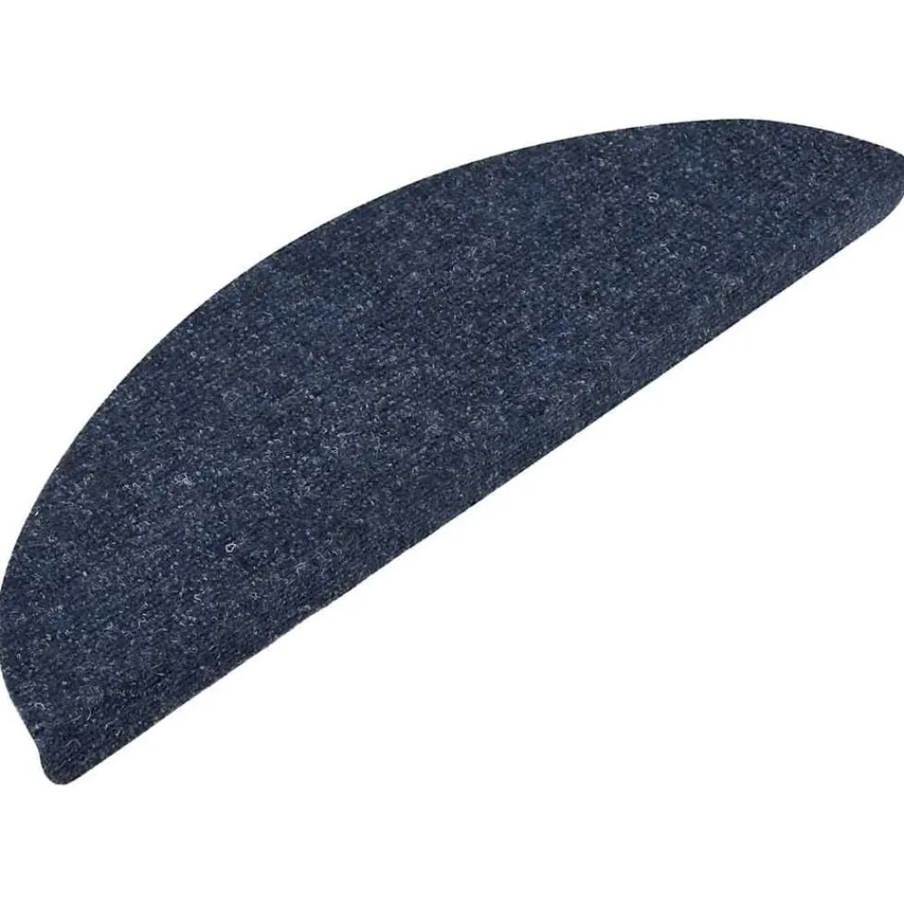 vidaXL Productos Del Hogar-Alfombrilla autoadhesiva escalera 15 uds 56x17x3 cm