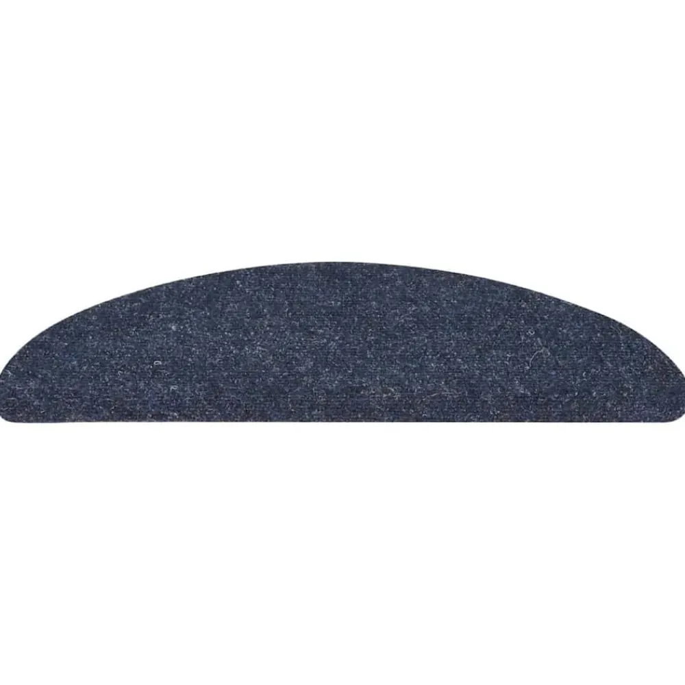 vidaXL Productos Del Hogar-Alfombrilla autoadhesiva escalera 15 uds 56x17x3 cm