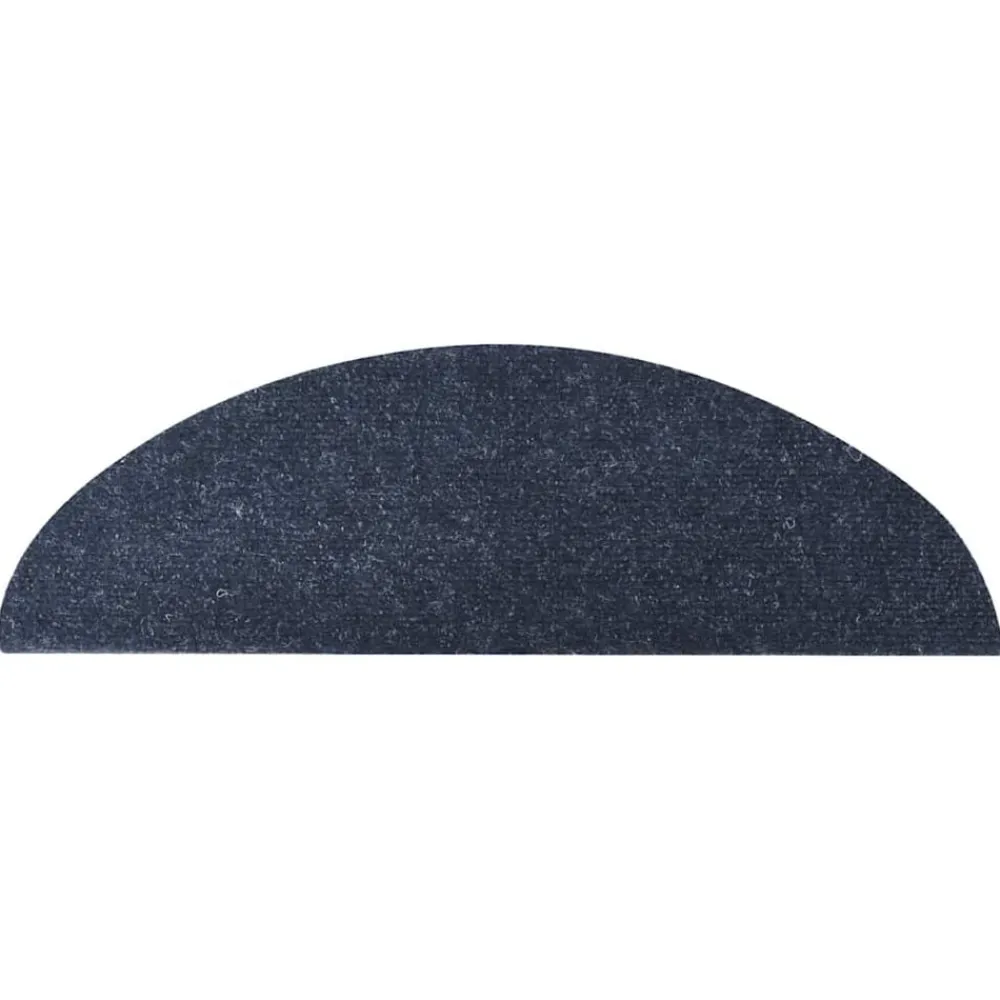 vidaXL Productos Del Hogar-Alfombrilla autoadhesiva escalera 15 uds 56x17x3 cm