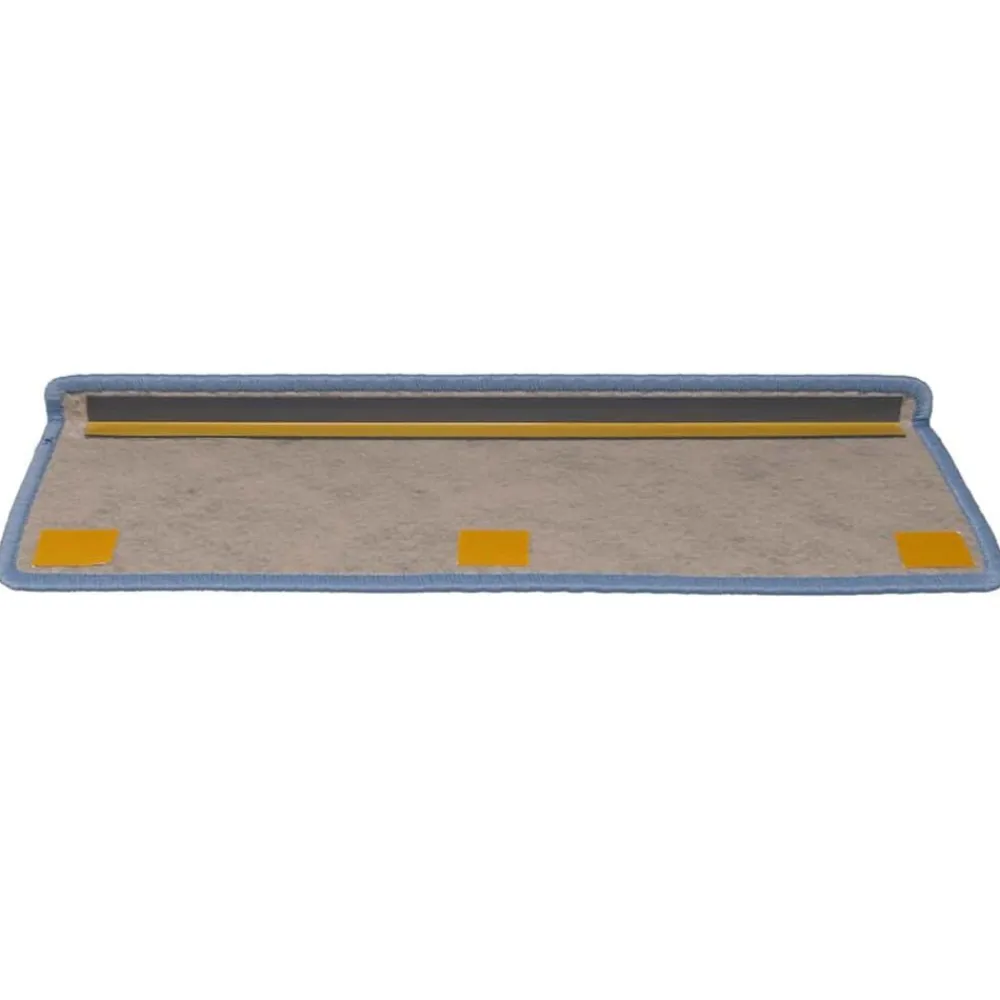 vidaXL Productos Del Hogar-Alfombrilla autoadhesiva escalera sisal 15 uds 65x21x4 cm