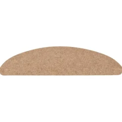 vidaXL Alfombrilla autoadhesiva de escalera 15 uds 56x17x3 cm Beige