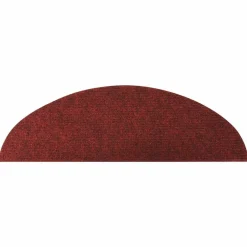 vidaXL Alfombrilla autoadhesiva escalera 15 uds 56x17x3 cm roja Rojo Discount