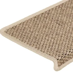vidaXL Productos Del Hogar-Alfombrilla autoadhesiva escalera sisal 15 uds 65x21x4 cm