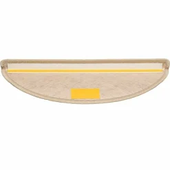 vidaXL Alfombrilla autoadhesiva escalera sisal 15 uds 56x17x3 cm Arena Outlet
