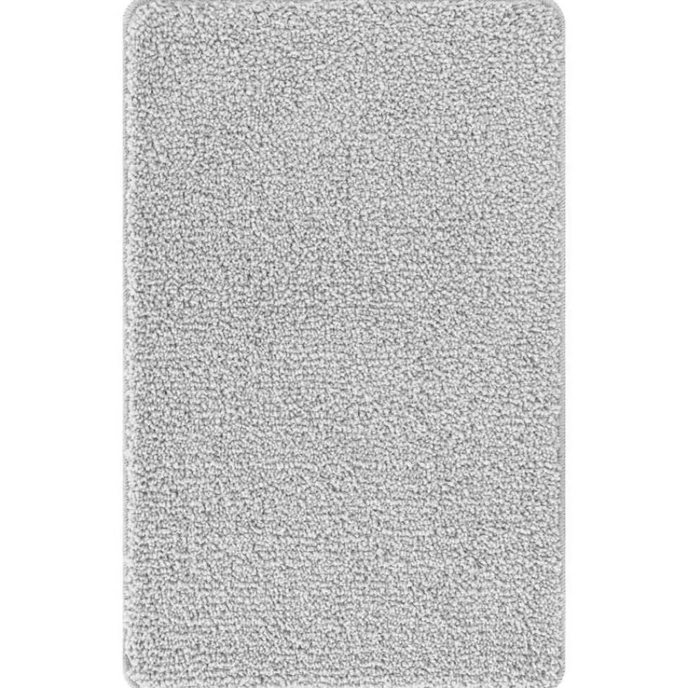 vidaXL Alfombrilla de baño antideslizante 50 x 80 cm PP Gris