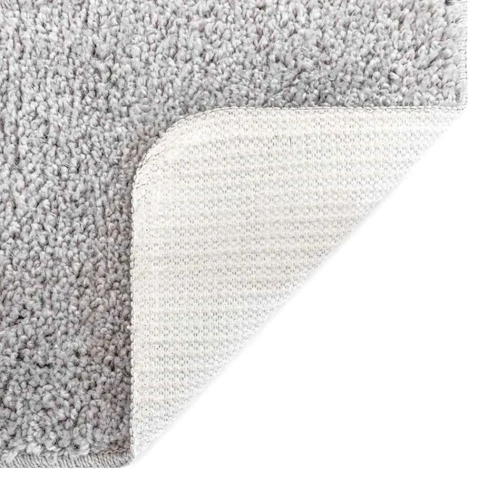 vidaXL Alfombrilla de baño antideslizante 50 x 80 cm PP Gris