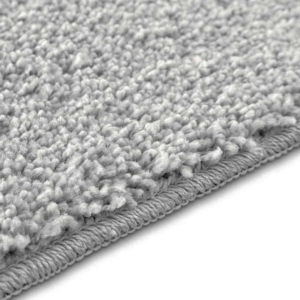 vidaXL Alfombrilla de baño antideslizante 50 x 80 cm PP Gris