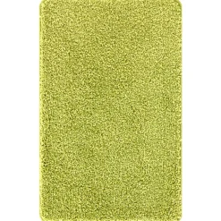 vidaXL Alfombrilla de baño antideslizante 50 x 80 cm PP Verde Online