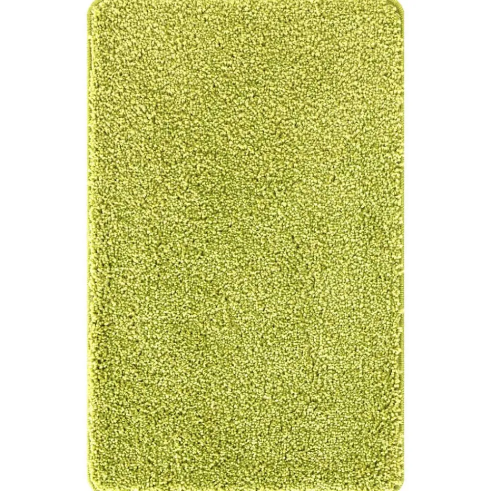 vidaXL Alfombrilla de baño antideslizante 50 x 80 cm PP Verde Online