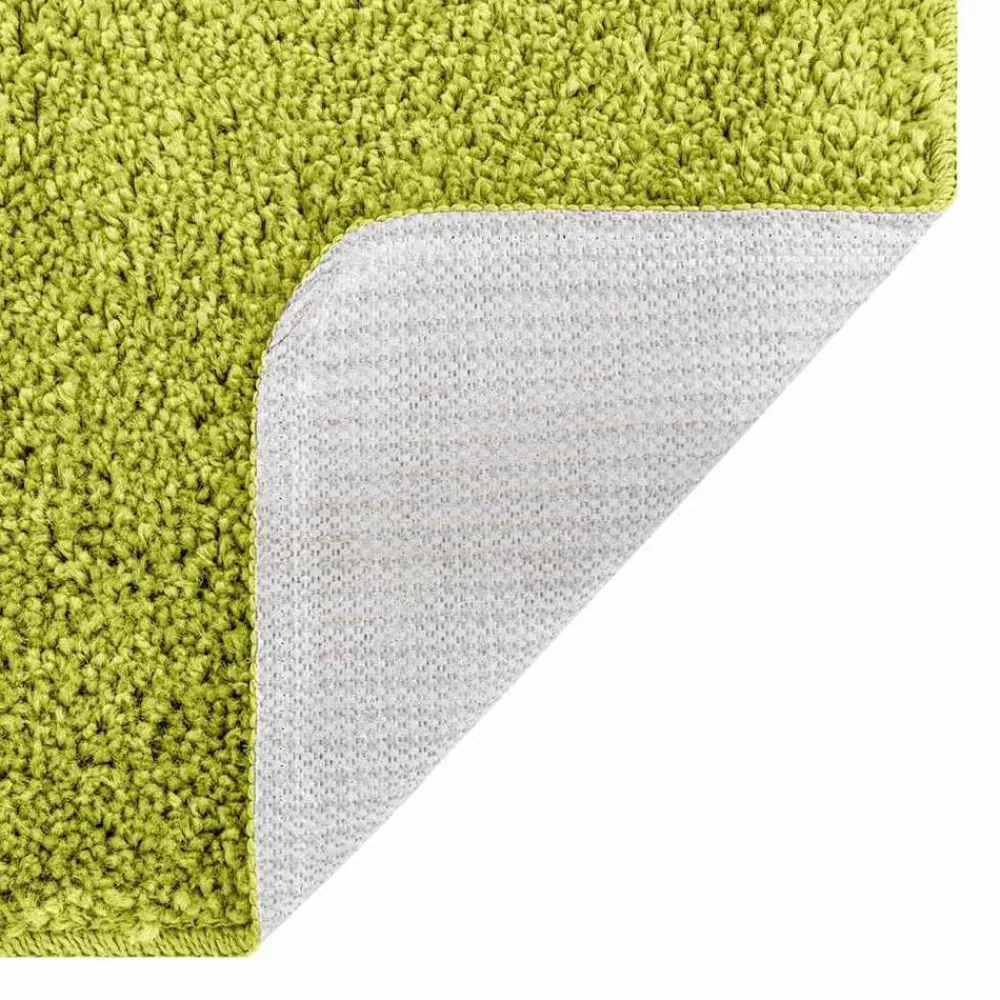 vidaXL Alfombrilla de baño antideslizante 50 x 80 cm PP Verde Online