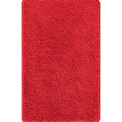 vidaXL Alfombrilla de baño antideslizante 50 x 80 cm PP Rojo Best