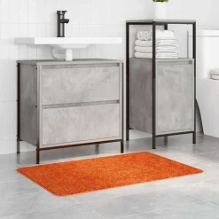 vidaXL Accesorios Para El Baño-Alfombrilla de baño antideslizante 60 x 90 cm PP
