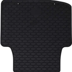 vidaXL Piezas Y Accesorios Para Vehículos-Alfombrilla de Coche 4 pcs Negro Goma