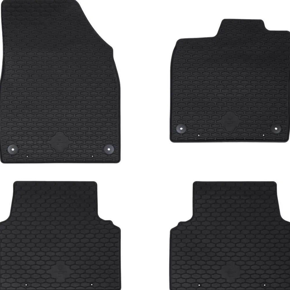 vidaXL Alfombrilla de Coche 4 pcs Negro adecuado para VW ID.3 2019- Hot